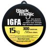 Black Magic 300m IGFA Clear Monofilament Fishing Line 15Kg