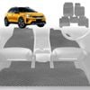 6D Diamond Car Floor Mats for Kia Stonic 2021-Current-Full Set-Grey-Outback GT