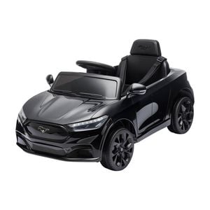 Kids Ride On Car 12v Licensed Ford Electric Ride-on Toy With Remote Control Horn Music 97x61cm Black