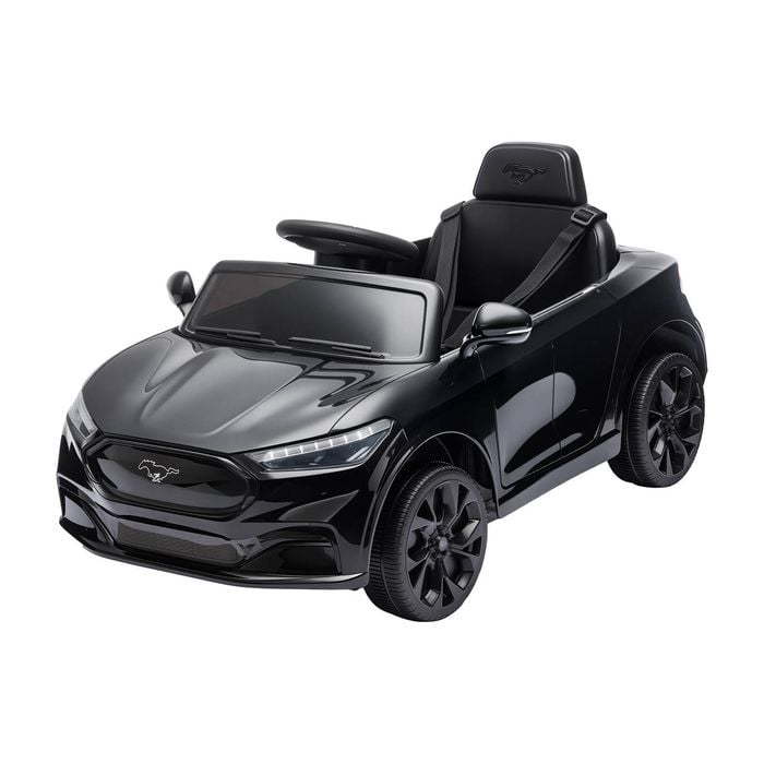 Kids Ride On Car 12v Licensed Ford Electric Ride-on Toy With Remote Control Horn Music 97x61cm Black
