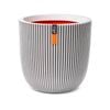 Capi 35cm Ivory Groove Outdoor Plant Pot