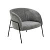 Modern Furniture MILANI 74x71cm Lounge Chair - Anthracite