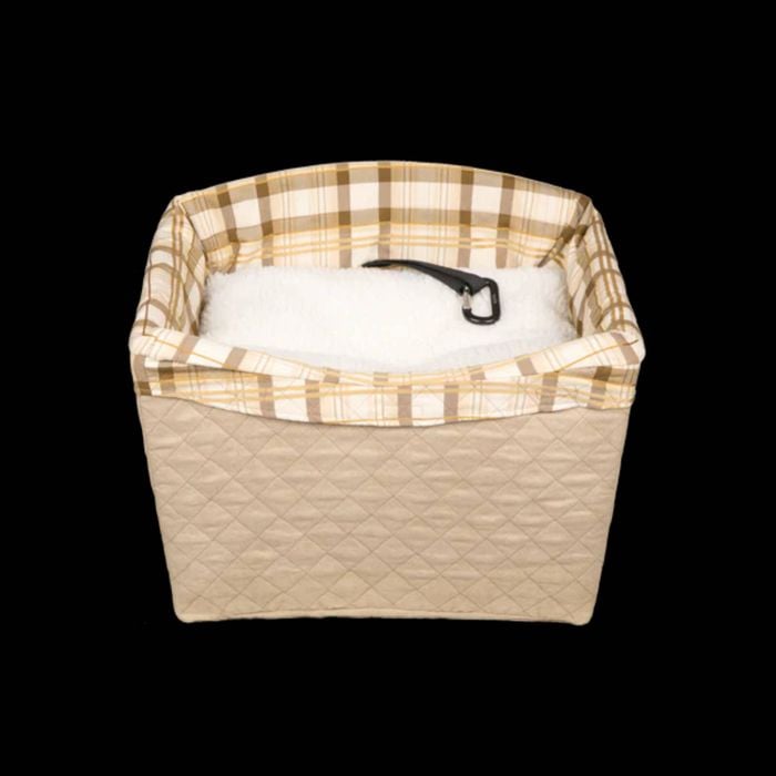 PetSafe Happy Ride Quilted Safety Seat Tan