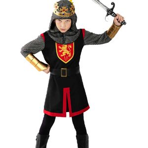 Brave Medieval Royal Guard Knight Boys Costume - 7-9