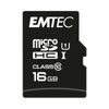Emtec MicroSD Memory Card 16GB Class 10 With SD Adapter