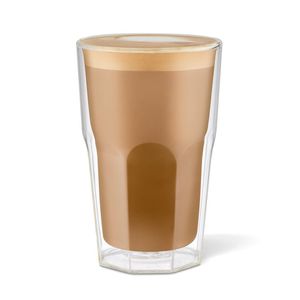 Barista Facet Double Wall Medium Glass Set of 2 345ml Baccarat