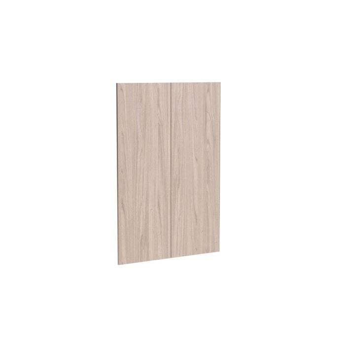 Kaboodle 900mm Silver Ash Modern Medium Pantry Doors - 2 Pack