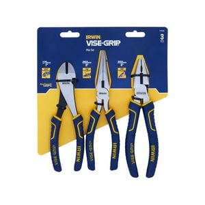 Irwin 3 Piece Plier Set