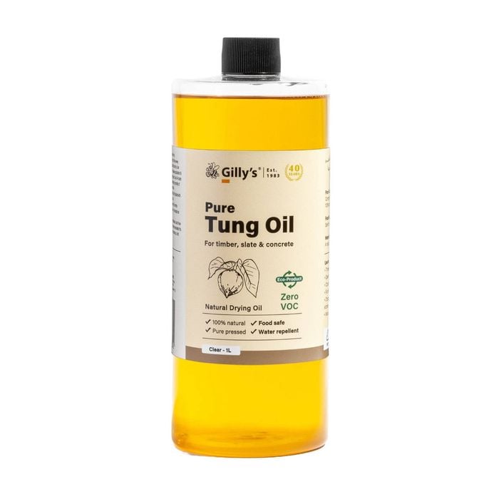 Gilly's 1L 100% Pure Tung Oil