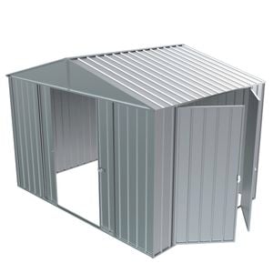 Build-a-Shed 3.0 x 2.3 x 2.3m Gable Double Hinged Side Door Shed - Zinc
