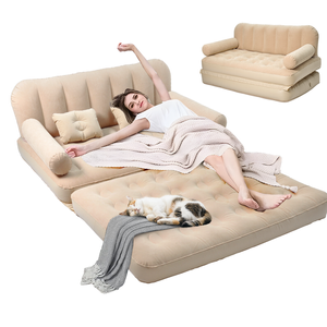 Air Sofa Bed Queen Size Inflatable Mattress Portable Double Pop-up Airbed