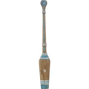 LVD Oar Large Rustic Home/Office Decor 90cm - Blue