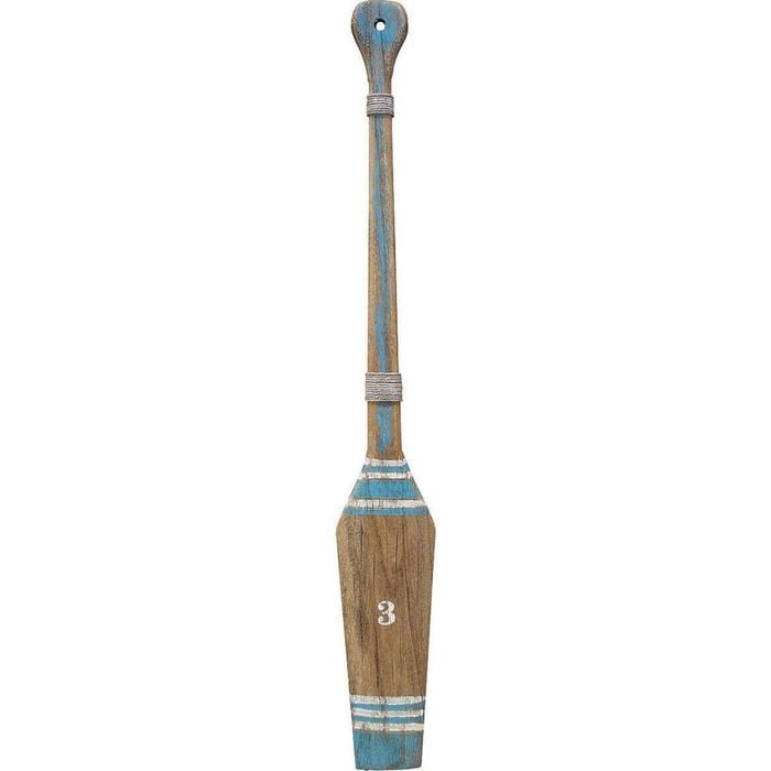 LVD Oar Large Rustic Home/Office Decor 90cm - Blue