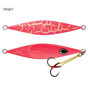 Black Magic Flipper Jig 150g Slow Pitch Fishing Jig Pinky