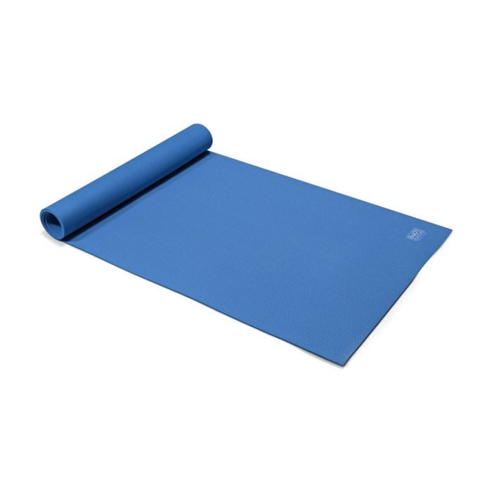 Body Sculpture Yoga Exercise Fitness Gym Mat W/ Eva Material Blue 4mm