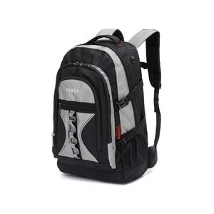 Tosca 50l/58cm Deluxe Padded Backpack - Black/grey