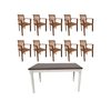 Elegance Living Bundle Indoor Dining Area Opura Family Set