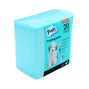 Paws & Claws 60 x 60cm Antibacterial Pet Training Pads - 20 Pack