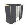 Build-a-Shed 2.3 x 0.8 x 2m Single Hinge Door Narrow Shed - Grey