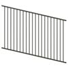 ProtectorAl 350 - 1200 x 1200mm Woodland Grey Raked Up to 15º Flat Top Pool Fence Panel