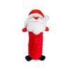 Happy Tails Extra Long Santa Plush Dog Toy