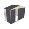 Build-a-Shed 3.0 x 1.5 x 2.3m Gable Single Sliding Side Door Shed - Grey