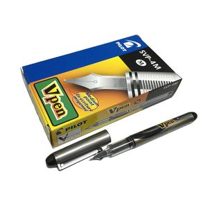 Pilot VPen Disposable Fountain Pen (Box of 12) (Black)