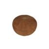 Huxford Grove The Willow Filled Ottoman Seat/chair/footstool Round 60x30cm Camel