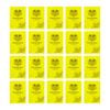 20x Spirax P115 Protective Pp Cover Exercise Book A4 64 Pages 9mm Dotted Yellow