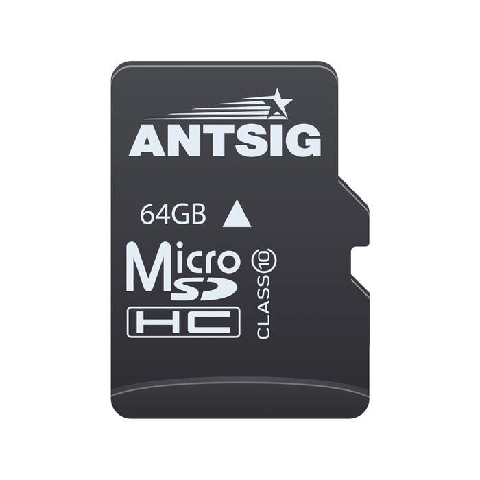 Antsig 64GB Micro SD Card With Reader