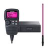 Oricom UHF350DR Dual Receive UHF CB Radio with Controller Speaker Mic + ANU316 4.5dBi UHF CB Antenna Pink (UHF350DRVP316P)