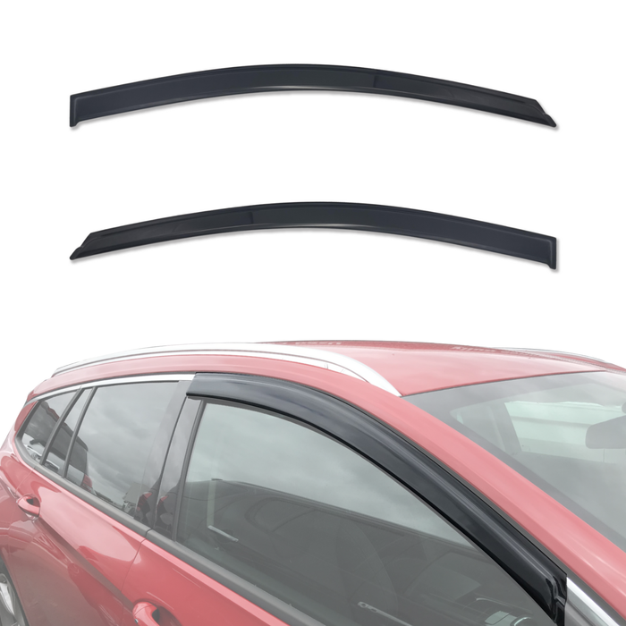 AUSGO Luxury Weather Shields For Holden Commodore ZB Wagon 2017-2020 Weathershields Window Visors Wind Deflectors