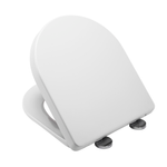 Croydex Flexi-Fix Plus Eyre Soft-Close White Toilet Seat