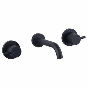 Mondella Black Matte Resonance Pin Lever Bath Set