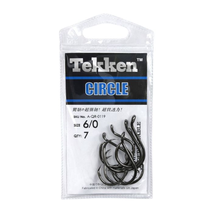 Tekken Size 6/0 Circle Hooks