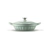 BUYDEEM CP581 Enameled Cast Iron Dutch Oven Green
