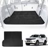 Cargo Rubber Waterproof Mat Boot Liner Cover for TOYOTA PRADO 150 Series 7 Seater 2009-2024