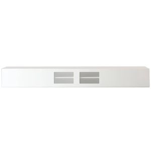3.6m Glacia White Floating TV Cabinet