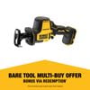 DeWALT 18V XR Sub Compact Reciprocating Saw DCS369N-XE - Skin Only
