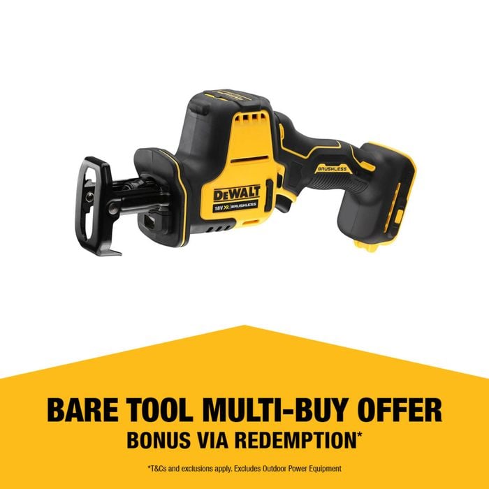 DeWALT 18V XR Sub Compact Reciprocating Saw DCS369N-XE - Skin Only