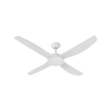 HPM 1320mm White Serene 4 Blade DC Ceiling Fan