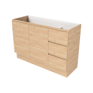 New England Joinery 1200mm King Floor Standing Vanity - Cabinet Only