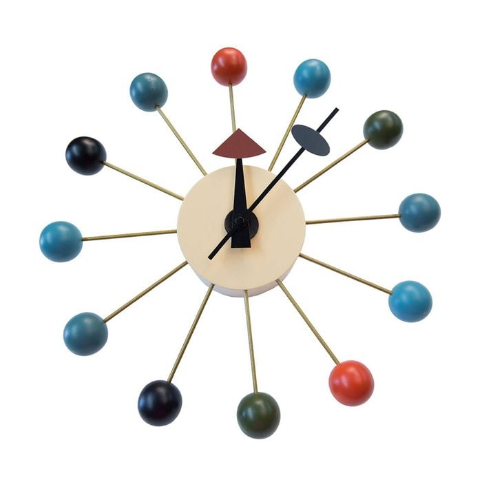 Sk Designer Living | Replica George Nelson Ball Clock - Multicoloured