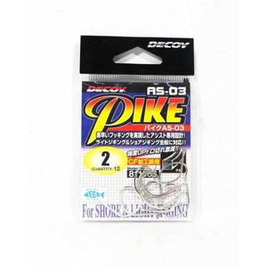 Decoy AS03 Jigging Single Pike Fishing Hook 2
