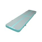 Everfit 4X1M Airtrack Inflatable Air Track Tumbling Mat Gymnastics Mint Green