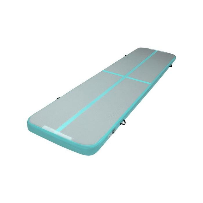 Everfit 4X1M Airtrack Inflatable Air Track Tumbling Mat Gymnastics Mint Green