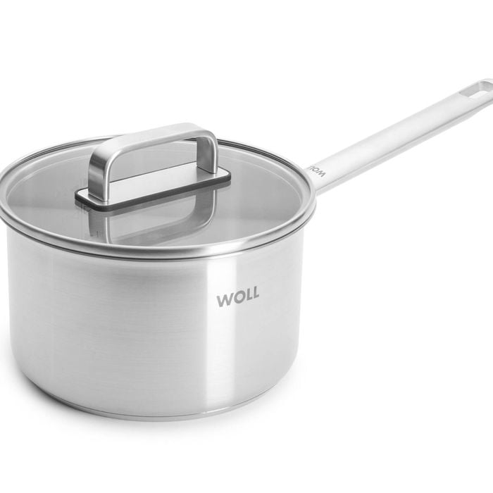Woll Steel Saucepan W/ Lid Premium 18/10 Stainless 18cm 2.6l Silver