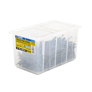 Zenith 8 - 10 x 60mm Tufcote Countersunk Rib Head Treated Pine Screws - 500 Pack