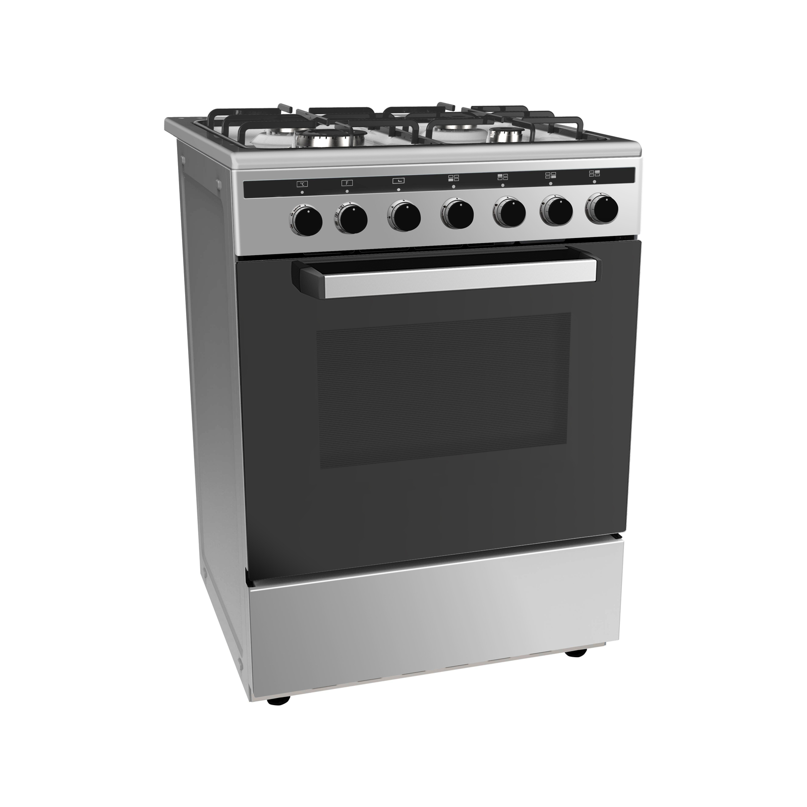 Everdure 600mm Stainless Steel Freestanding Stove With Gas Cooktop