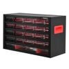 Pinnacle 525 x 320 x 220mm 18 Compartment Metal And Clear Plastic Organiser